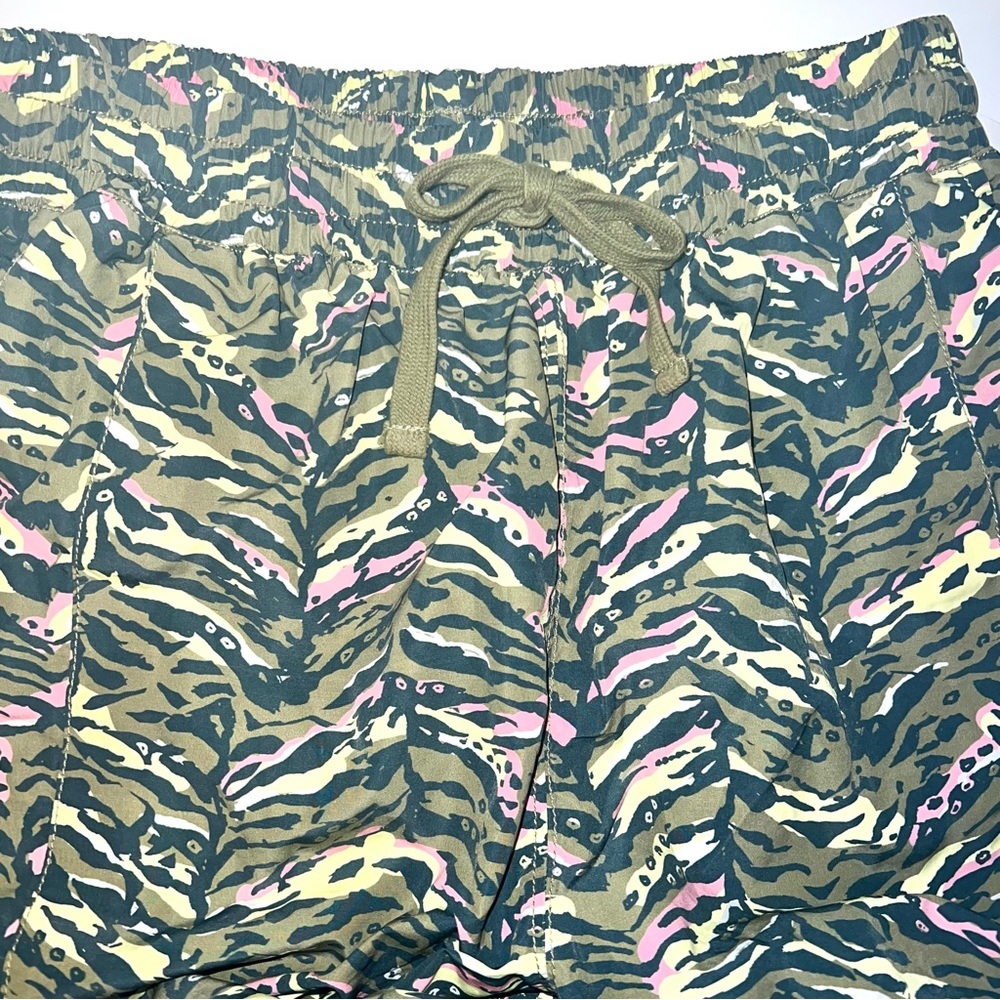Free People Movement sz XS olive combo zephyr print high-rise baggy balloon pant - Picture 6 of 16